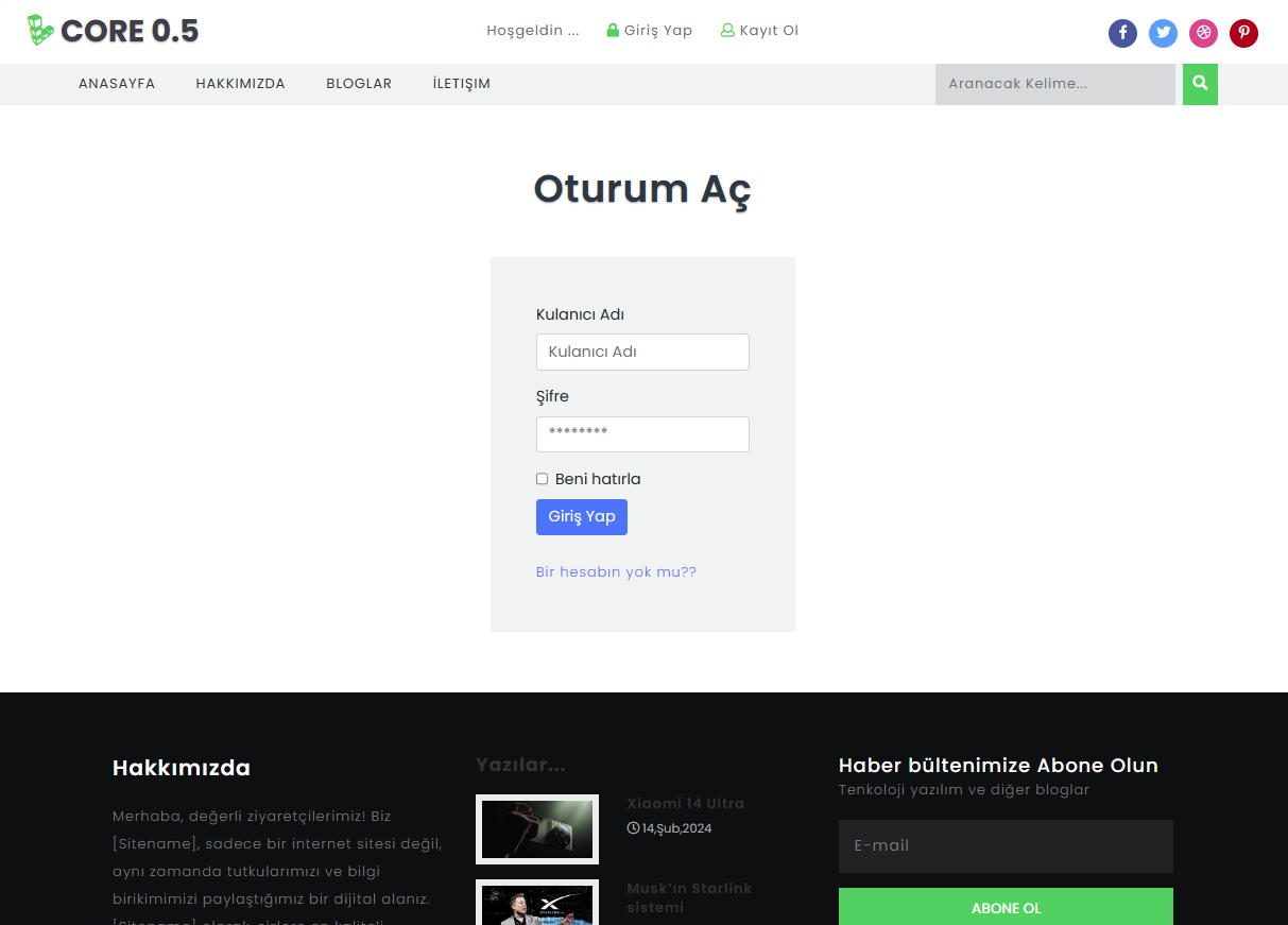 Login
